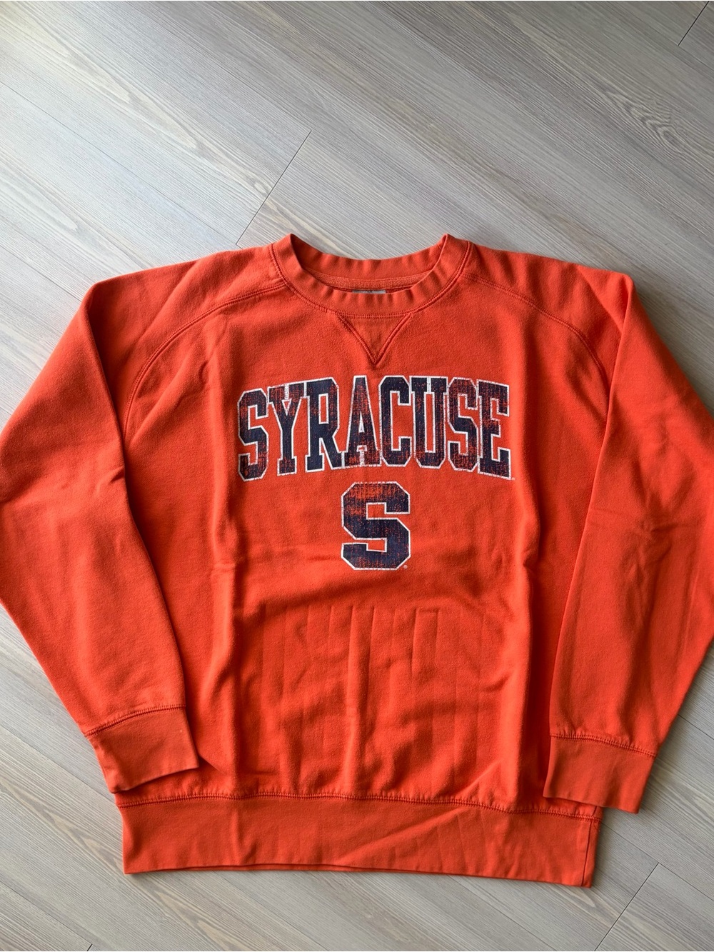 SYRACUSE COLLEGIATE CREWNECK SWEATSHIRT